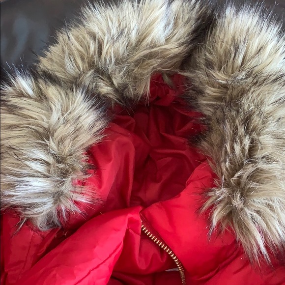 Michael Kors Jackets & Coats Michael Kors Long Red Puffer Winter